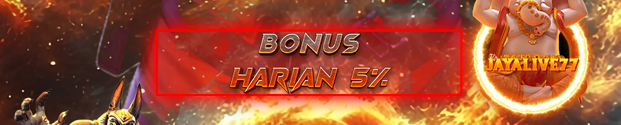 PROMO HARIAN BONUS 5%